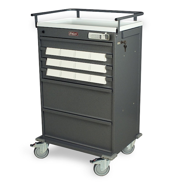 Value Line Med-Bin Medication Cart with 12 5 in Bins